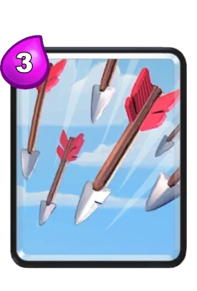 Arrows card in Clash Royale