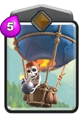 Balloon card in Clash Royale