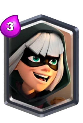 Bandit card in Clash Royale