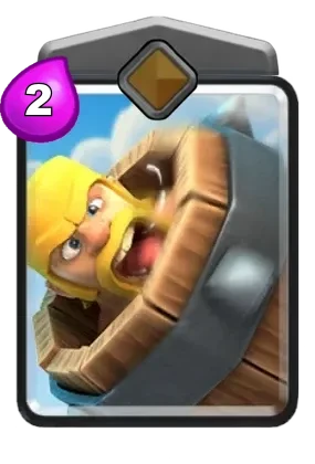 Barbarian Barrel card in Clash Royale