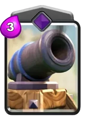 Cannon card in Clash Royale
