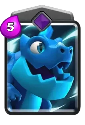 Electro Dragon card in Clash Royale
