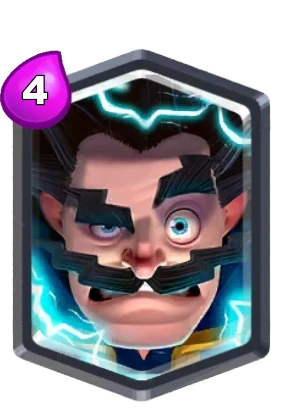 Electro Wizard card in Clash Royale