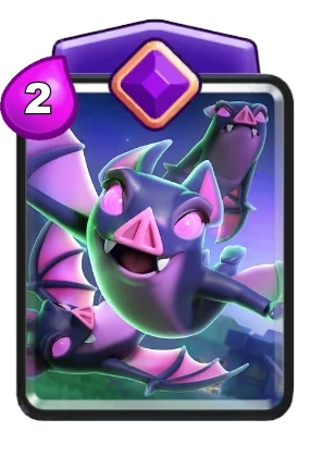 Evolution Bats card in Clash Royale