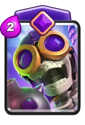 Evolution Bomber card in Clash Royale