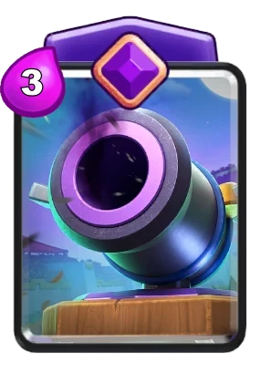 Evolution Cannon card in Clash Royale