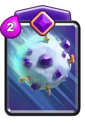 Evolution Giant Snowball card in Clash Royale