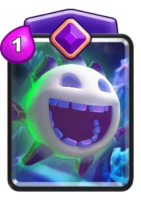 Evolution Ice Spirit card in Clash Royale