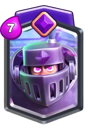 Evolution Mega Knight card in Clash Royale