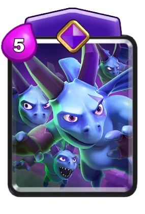 Evolution Minion Horde card in Clash Royale