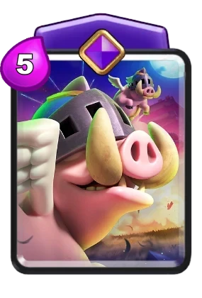 Evolution Royal Hogs card in Clash Royale