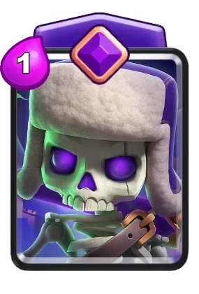 Evolution Skeletons card in Clash Royale