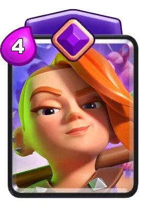 Evolution Valkyrie card in Clash Royale