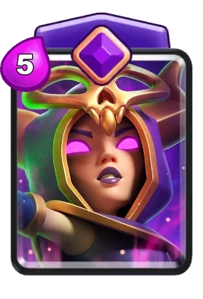 Evolution Witch card in Clash Royale