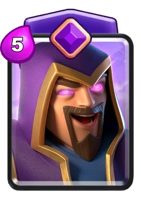 Evolution Wizard card in Clash Royale