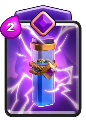 Evolution Zap card in Clash Royale