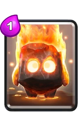 Fire Spirit card in Clash Royale