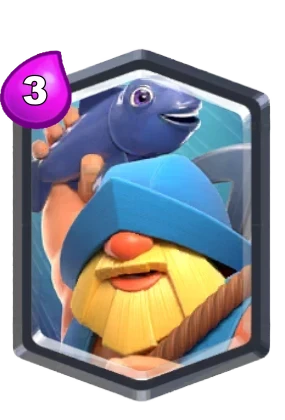 Fisherman card in Clash Royale