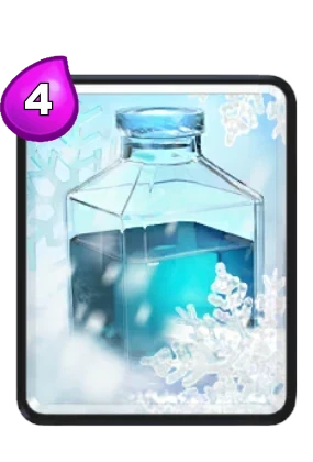 Freeze card in Clash Royale