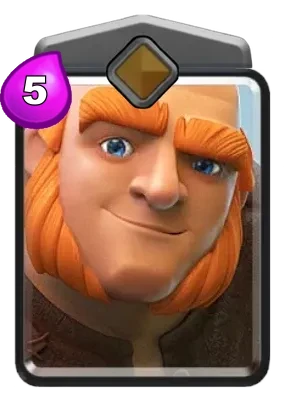 Giant card in Clash Royale