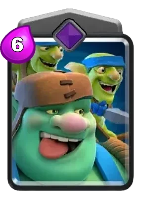 Goblin Giant card in Clash Royale