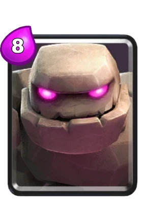 Golem card in Clash Royale