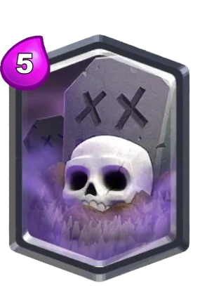 Graveyard card in Clash Royale