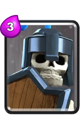 Guards card in Clash Royale