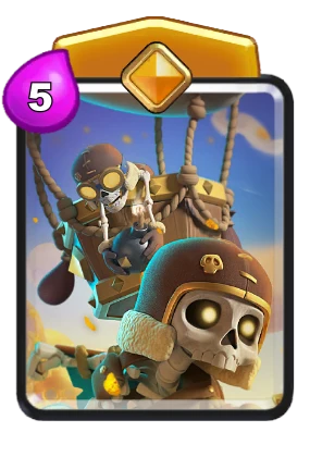 Hero Balloon card in Clash Royale