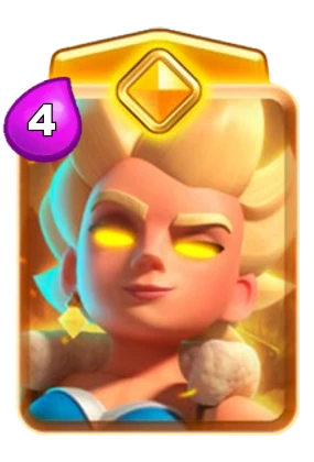 Hero Valkyrie card in Clash Royale