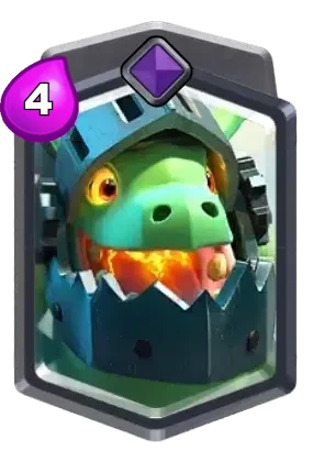 Inferno Dragon card in Clash Royale