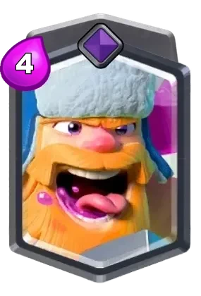 Lumberjack card in Clash Royale