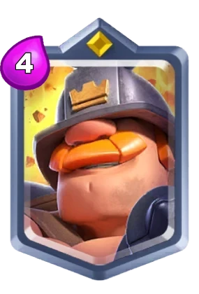 Mighty Miner card in Clash Royale