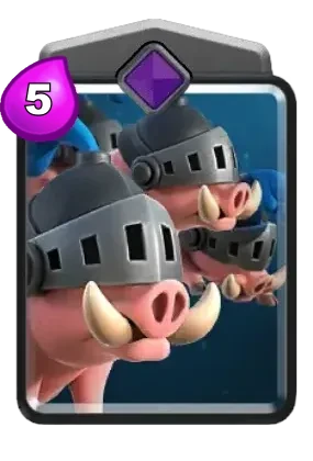 Royal Hogs card in Clash Royale