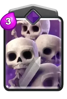 Skeleton Army card in Clash Royale