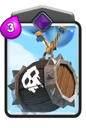 Skeleton Barrel card in Clash Royale