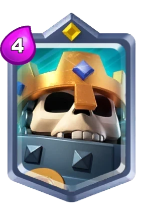 Skeleton King card in Clash Royale
