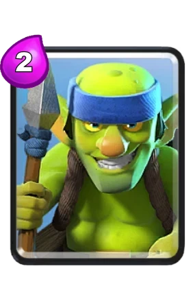Spear Goblins card in Clash Royale