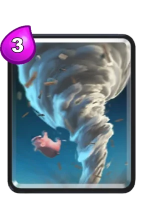 Tornado card in Clash Royale