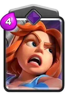 Valkyrie card in Clash Royale