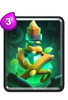 Vines card in Clash Royale