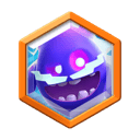 Electro Spirit modifier badge in Clash Royale Chaos mode