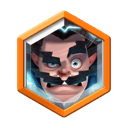 Electro Wizard modifier badge in Clash Royale Chaos mode