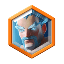 Ice Wizard modifier badge in Clash Royale Chaos mode