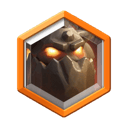 Lava Hound modifier badge in Clash Royale Chaos mode