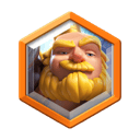 Royal Giant modifier badge in Clash Royale Chaos mode