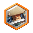 Ronin modifier badge in Clash Royale Chaos mode