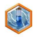Zap modifier badge in Clash Royale Chaos mode