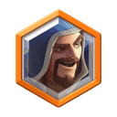 Wizard modifier badge in Clash Royale Chaos mode