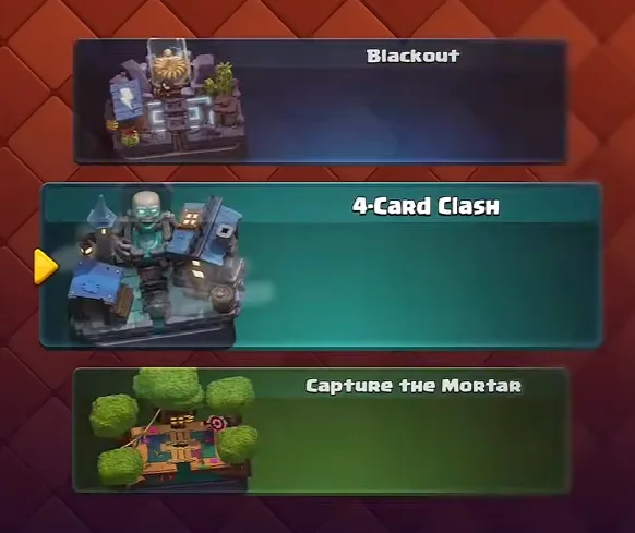Royale Shuffle mode loading screen with the mode wheel